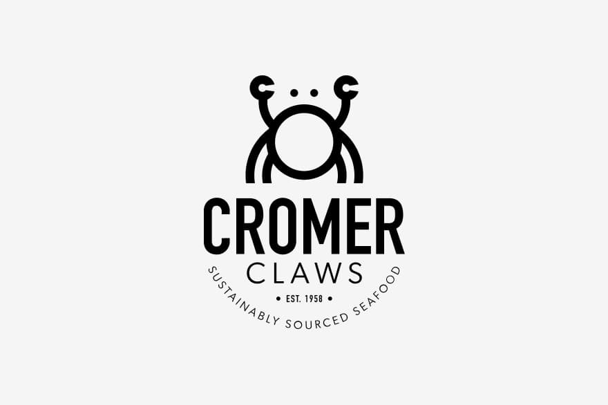 Cromer-claws-logo-designer-norfolk-branding