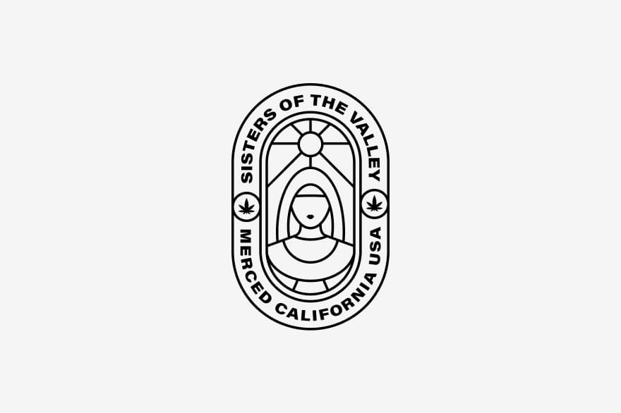 Sisters-of-the-valley-cannibis-logo-designer-california